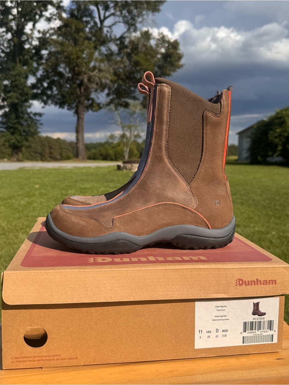 Ladies Dunham Brown Boots